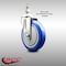 Service Caster 5 Inch 316SS Blue Polyurethane Wheel Swivel 1/2 Inch Threaded Stem Caster SCC SCC-SS316TS20S514-PPUB-BLUE-121315 - alternate 3